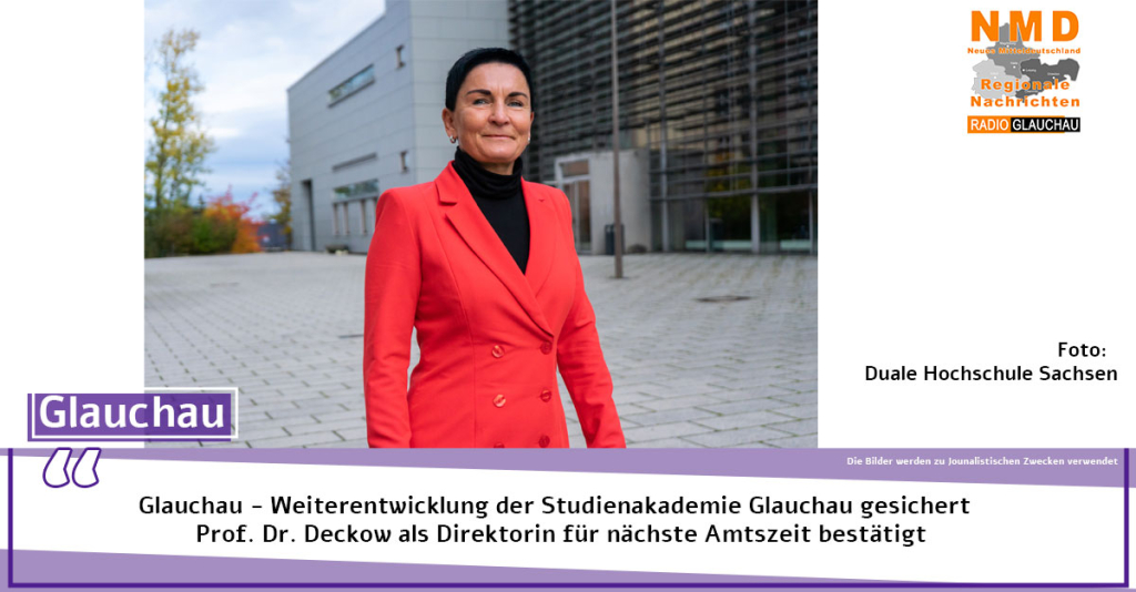 Glauchau - Weiterentwicklung der Studienakademie Glauchau gesichert